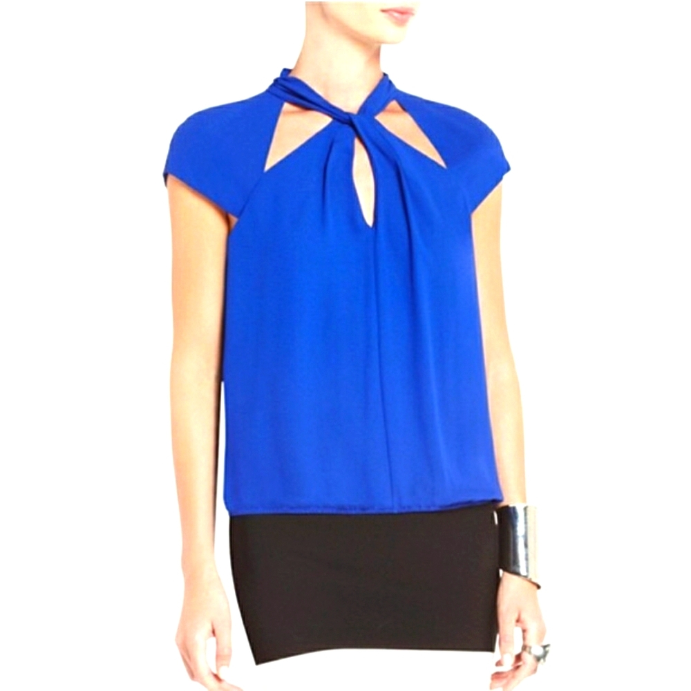 BCBGMAXAZRIA  Royal Blue Top